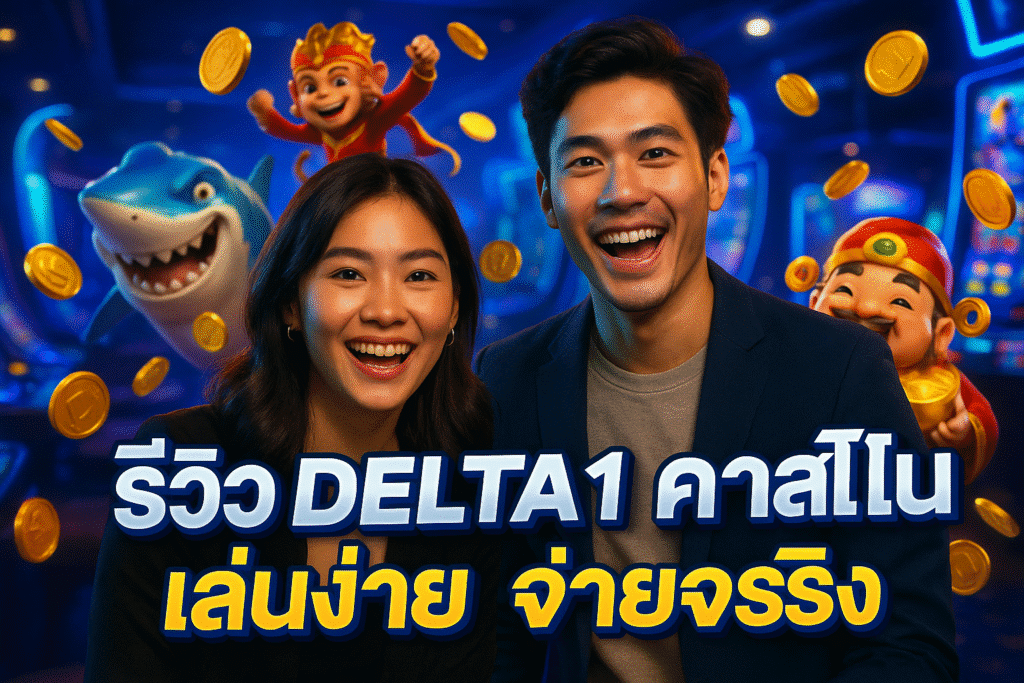 รีวิว DELTA1 คาสิโน เล่นง่าย จ่ายจริง