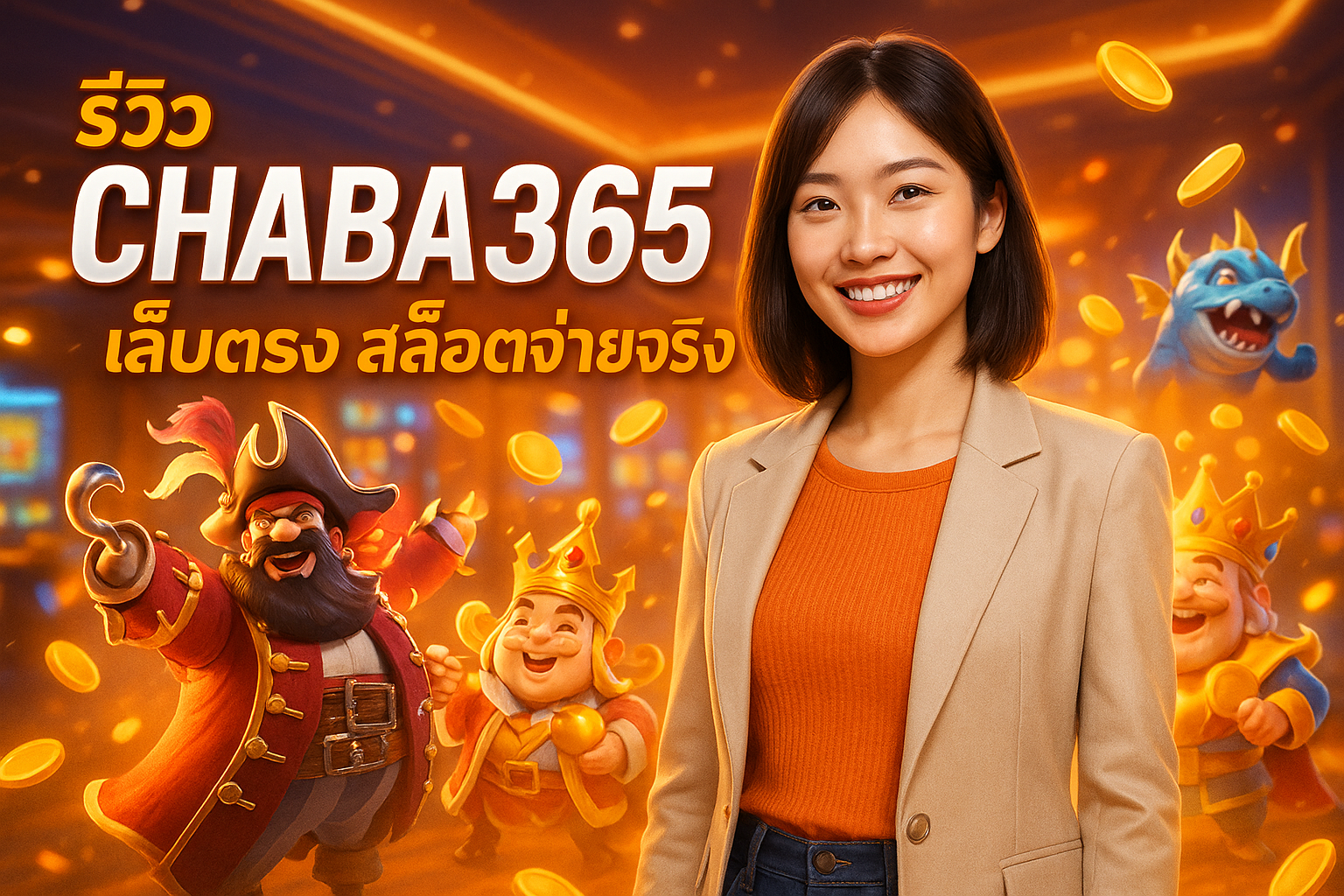 รีวิว CHABA365 เว็บตรง สล็อตจ่ายจริง
