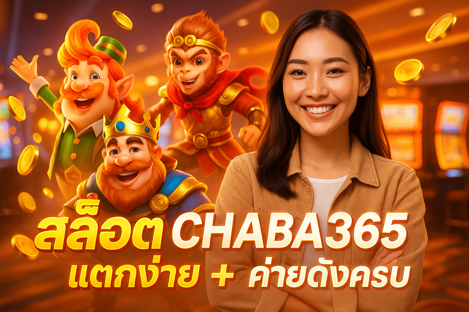 สล็อต CHABA365 แตกง่าย + ค่ายดังครบ